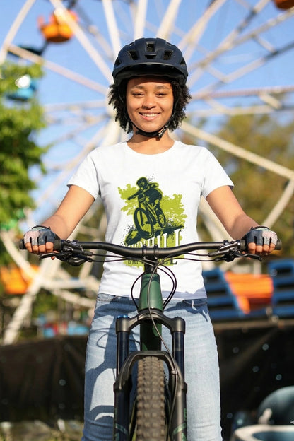Downhill is My Thrill MTB T-Shirt India | Cyclist Tee | Trendjee