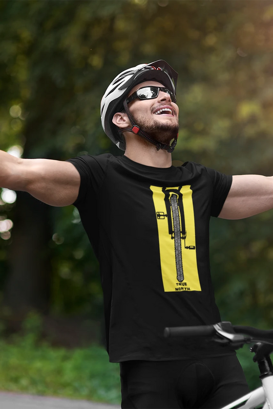 True North MTB T-Shirt India | Mountain Bike Adventure – graphic t-shirt by Trendjee