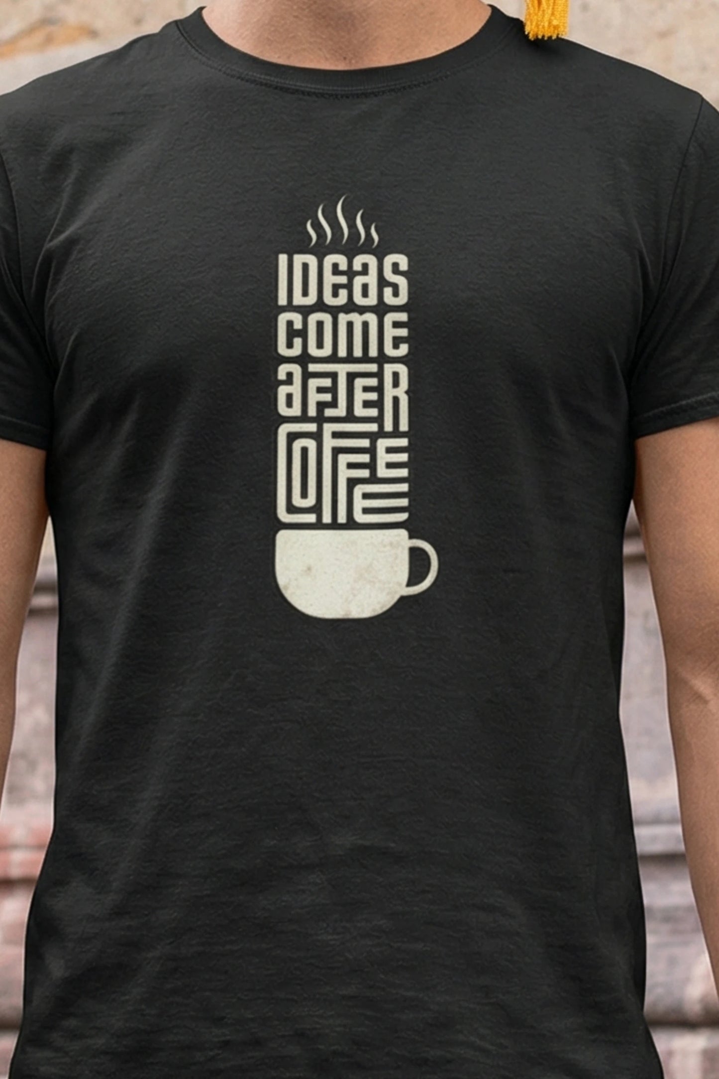 Ideas After Coffee T-Shirt India | Startup Gift Creative | Trendjee