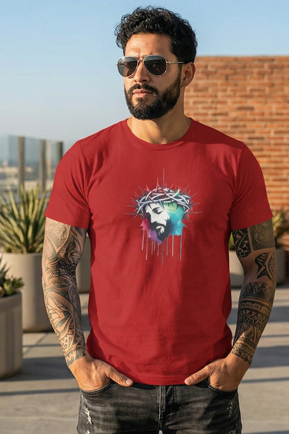Jesus Crown of Thorns T-Shirt India | Divine Stories | Trendjee